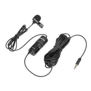 Boya BY-M1 Pro Auxiliary Omnidirectional Lavalier Condenser Microphone