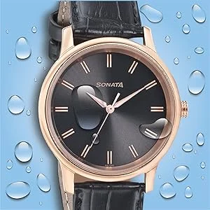Sonata Analog White Dial Men's Watch